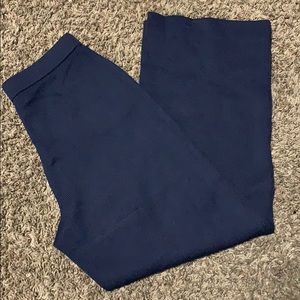 St. John Collection Navy Blue Knit Pants size 4
